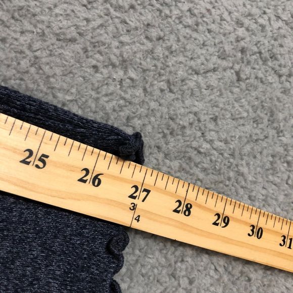 Abercrombie & Fitch Leggings Womens Medium Blue Yoga‎ Gym Solid Straight Leg - Picture 6 of 6